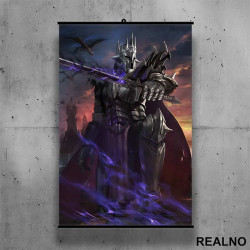 Sauron Purple - Lord Of The Rings - LOTR - Poster sa nosačem Sauron Purple - Lord Of The Rings - LOTR - Poster sa nosačem