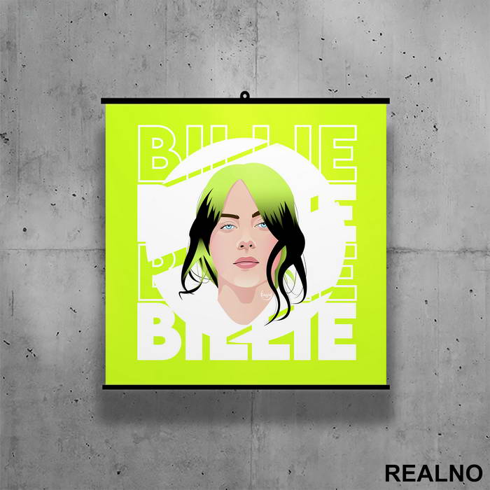 Green - Billie Eilish - Muzika - Poster sa nosačem