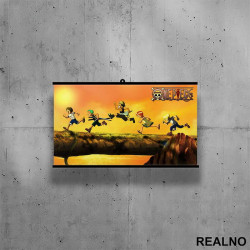 Running - One Piece - Poster sa nosačem