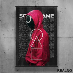 Circle Guard And White Logo - Squid Game - Poster sa nosačem