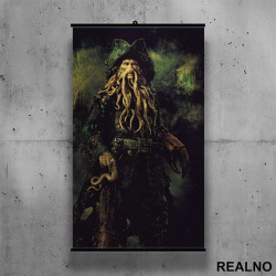 Davy Jones - Pirates of the Caribbean - Poster sa nosačem