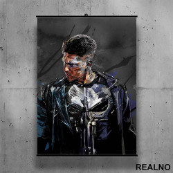 Frank Portrait And Logo - Punisher - Poster sa nosačem