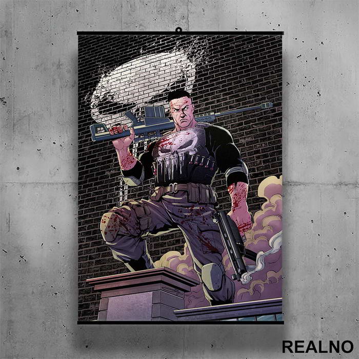 Comic - Punisher - Poster sa nosačem