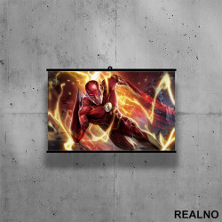 Yellow Lightings - The Flash - Poster sa nosačem Yellow Lightings - The Flash - Poster sa nosačem
