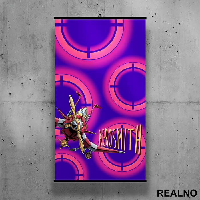 Aerosmith - Plane - Poster sa nosačem
