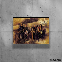 Aerosmith - Whole Group - Poster sa nosačem