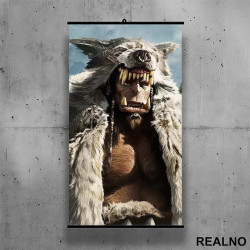 Durotan - Sharp Brush - World Of Warcraft - WOW - Poster sa nosačem