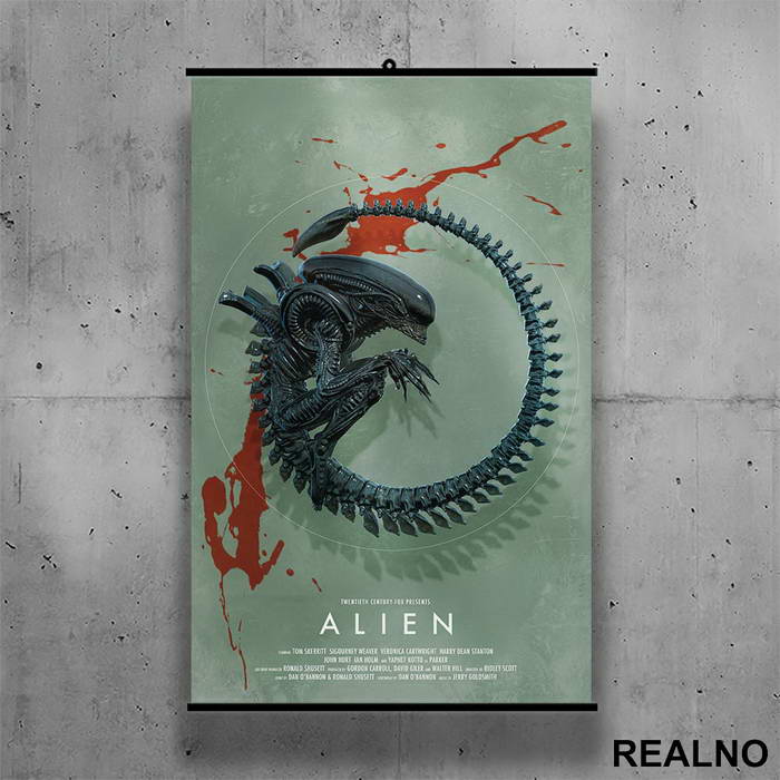 Blood Splash - Alien - Poster sa nosačem