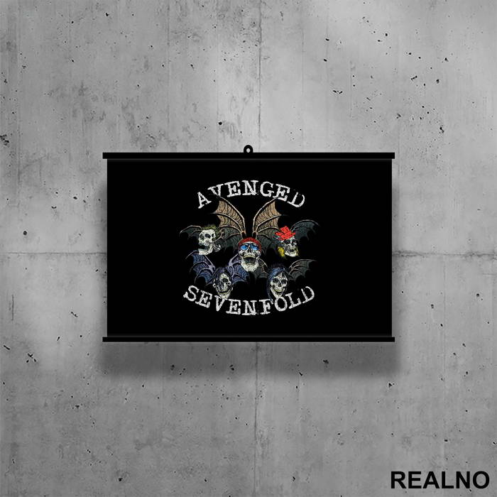 Avenged Sevenfold - Skulls - Poster sa nosačem