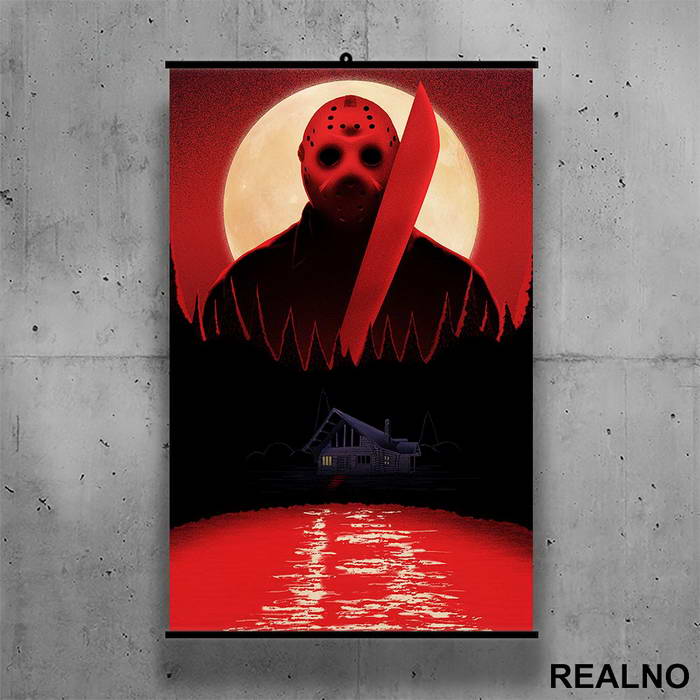 Red - Friday the 13th - Poster sa nosačem