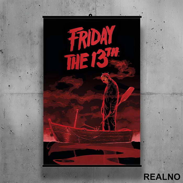 Bloody - Friday the 13th - Poster sa nosačem