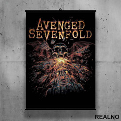 Avenged Sevenfold - Fire - Poster sa nosačem