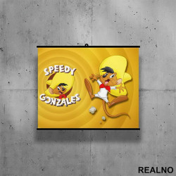 Brzi Gonzales - Crtani Film - Poster sa nosačem