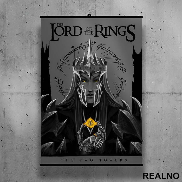 The Two Towers - Lord Of The Rings - LOTR - Poster sa nosačem
