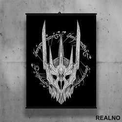 White Head Sauron - Lord Of The Rings - LOTR - Poster sa nosačem White Head Sauron - Lord Of The Rings - LOTR - Poster sa nosačem