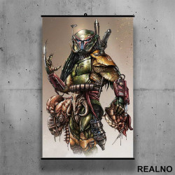 Boba Fett - Predator - Poster sa nosačem