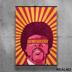 Bad Motherfucker - Pulp Fiction - Poster sa nosačem Bad Motherfucker - Pulp Fiction - Poster sa nosačem