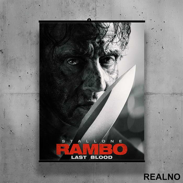 Grey - Rambo - Poster sa nosačem
