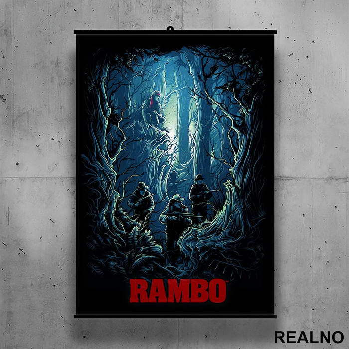 Blue Forest - Rambo - Poster sa nosačem