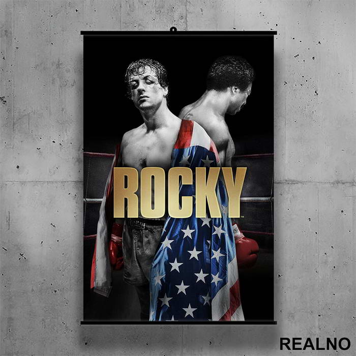 Golden - Rocky - Poster sa nosačem