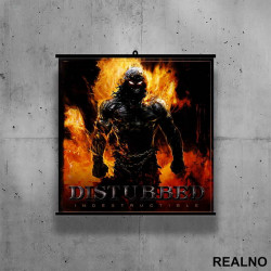 Disturbed - Indestructible - Poster sa nosačem