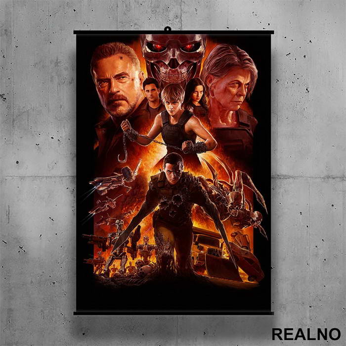 Orange - Terminator - Poster sa nosačem