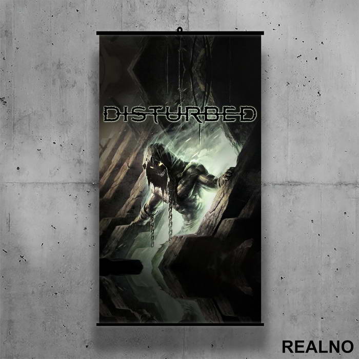 Disturbed - Cave - Poster sa nosačem