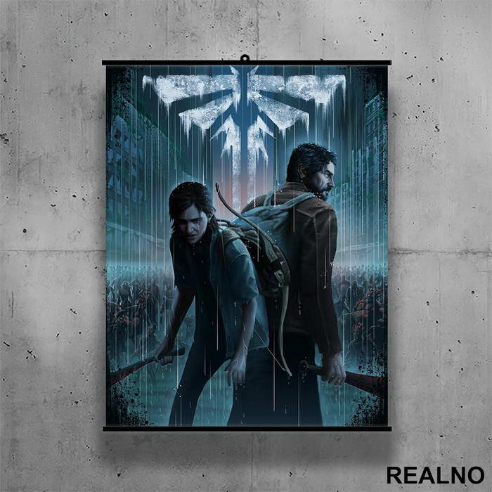 Rain - The Last Of Us - Poster sa nosačem