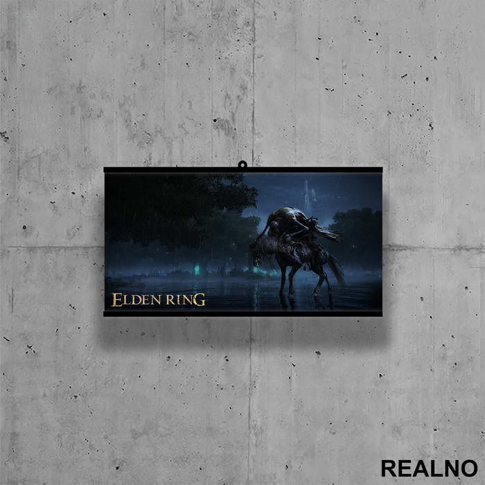 Night - Elden Ring - Poster sa nosačem