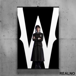 W - Uniform - Wednesday - Sreda - Poster sa nosačem