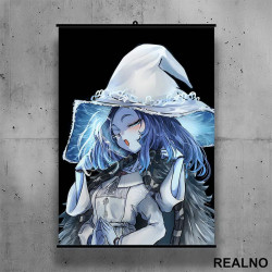 Ranni the Witch - Blue - Elden Ring - Poster sa nosačem Ranni the Witch - Blue - Elden Ring - Poster sa nosačem