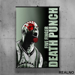 Five Finger Death Punch - Ivan Moody - Poster sa nosačem