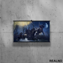 Flying Dragon Agheel - Fight - Poster sa nosačem