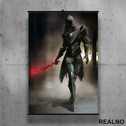 Black Knife Tiche - Elden Ring - Poster sa nosačem