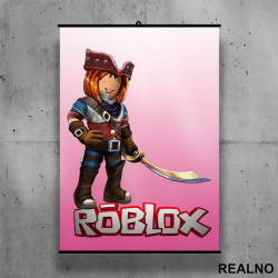 Ezebel - The Pirate Queen - Roblox - Poster sa nosačem