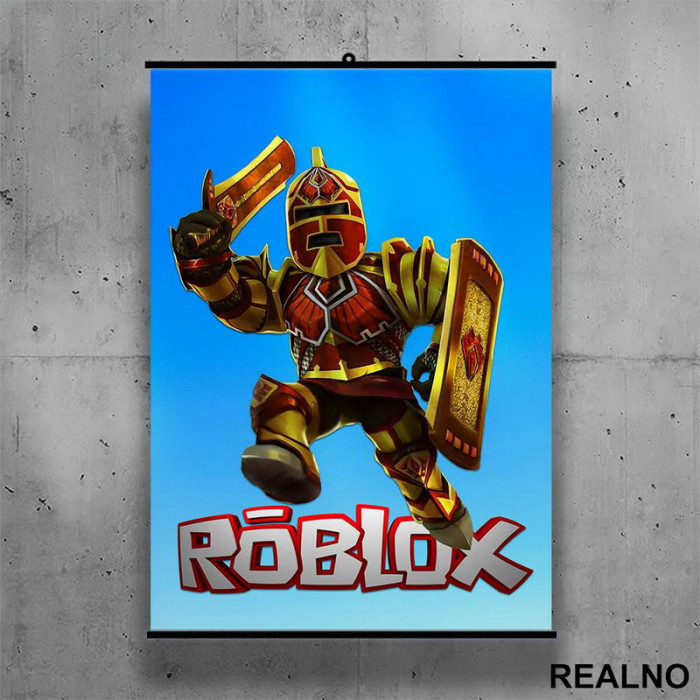 Paladin - Jump - Roblox - Poster sa nosačem