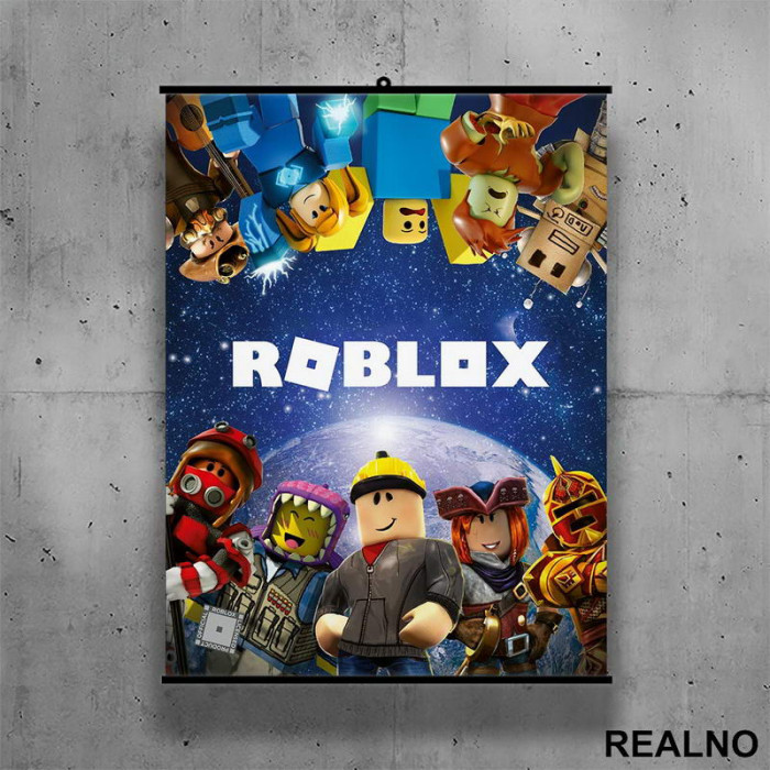 Space - Roblox - Poster sa nosačem