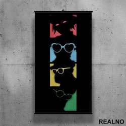 Gorillaz - Color Shapes - Poster sa nosačem