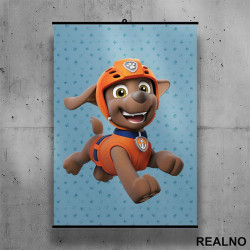 Zuma Skakuće - Patrolne Šape - Poster sa nosačem