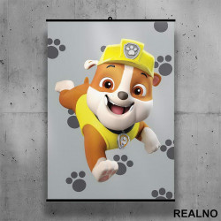 Rabl Leti - Rubble - Patrolne Šape - Poster sa nosačem