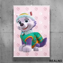 Everest Čeka - Patrolne Šape - Poster sa nosačem