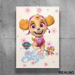 Skaj Leti - Tekst - Skye - Patrolne Šape - Poster sa nosačem