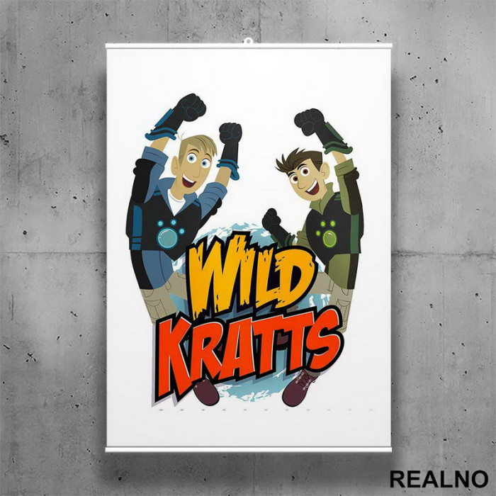 Wild Kratts - Braća Kret - Crtani Filmovi - Poster sa nosačem