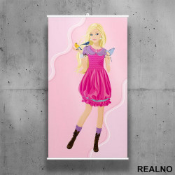 Drži Pticu - Barbi - Poster sa nosačem