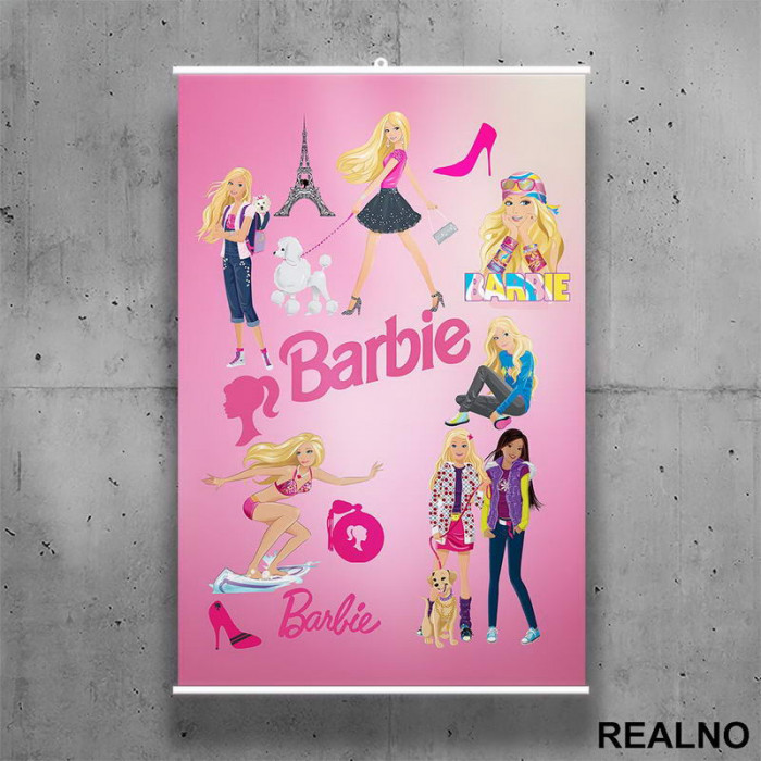 Puno Barbika Na Okupu - Barbi - Poster sa nosačem