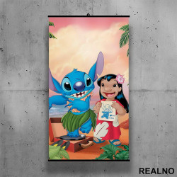 Lilo I Stič - Crtani Filmovi - Poster sa nosačem