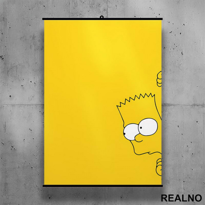 Bart Viri - The Simpsons - Simpsonovi - Poster sa nosačem