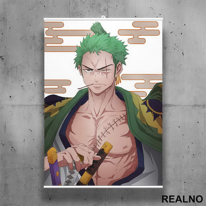 Roro - Drawing - One Piece - Poster sa nosačem