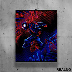 Lines - Spiderman - Poster sa nosačem Lines - Spiderman - Poster sa nosačem