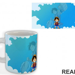 Luffy And Blue Sky - One Piece - Šolja